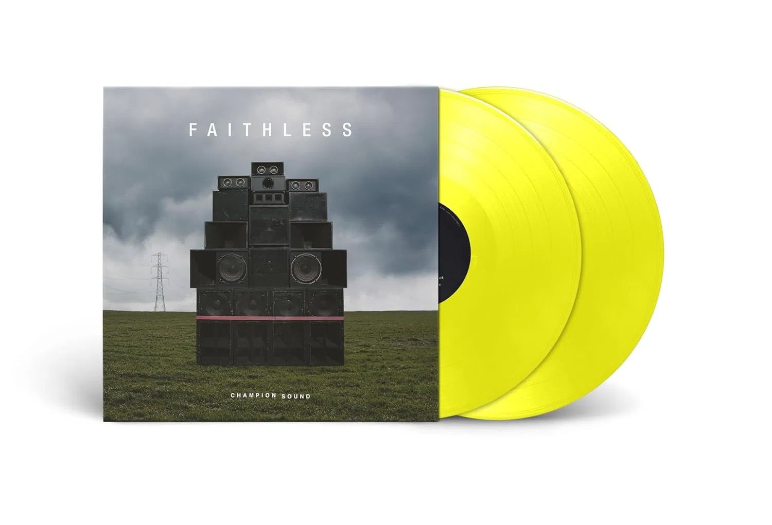 8569013467 Faithless - Champion Sound (coloured) (2LP) 2025, Faithless, Neon Yellow, Limited Edition, Фирменная виниловая пластинка фото купить