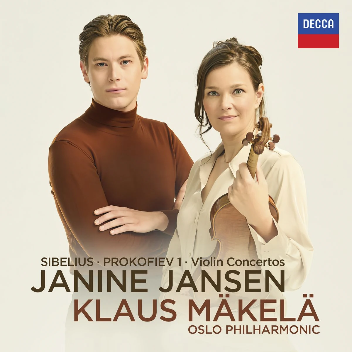wr-0028948547487 Janine Jansen|Klaus Makela - Sibelius/ Prokofiev: Violin Concertos Музыкальный CD диск фото купить