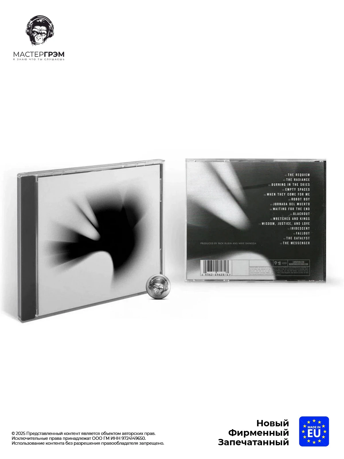 wr-0093624962847 Linkin Park - A Thousand Suns Музыкальный CD диск фото купить