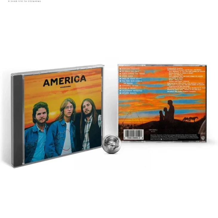 America - Hearts (CD) 2025, Omnivore, Jewel, Фирменный музыкальный