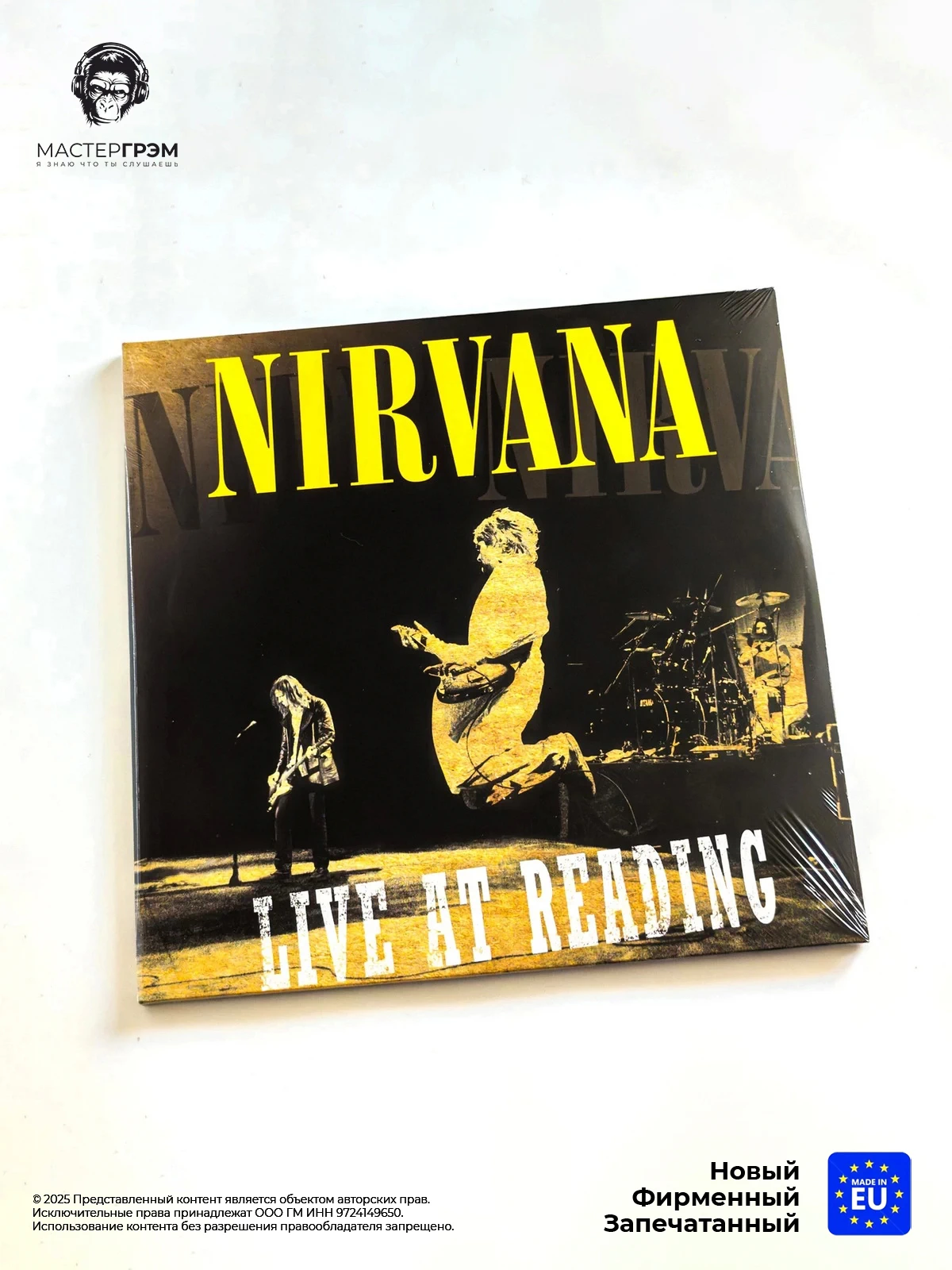 wr-0602527212173_1 Nirvana - Live At Reading (2LP), 2010, Gatefold фото купить