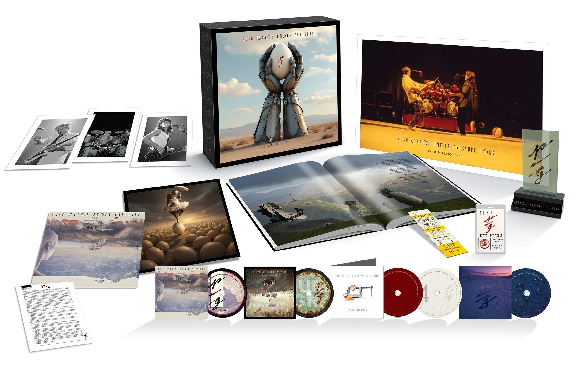 wr-0602478262173 Rush - Grace Under Pressure (Box) Музыкальный CD диск фото купить