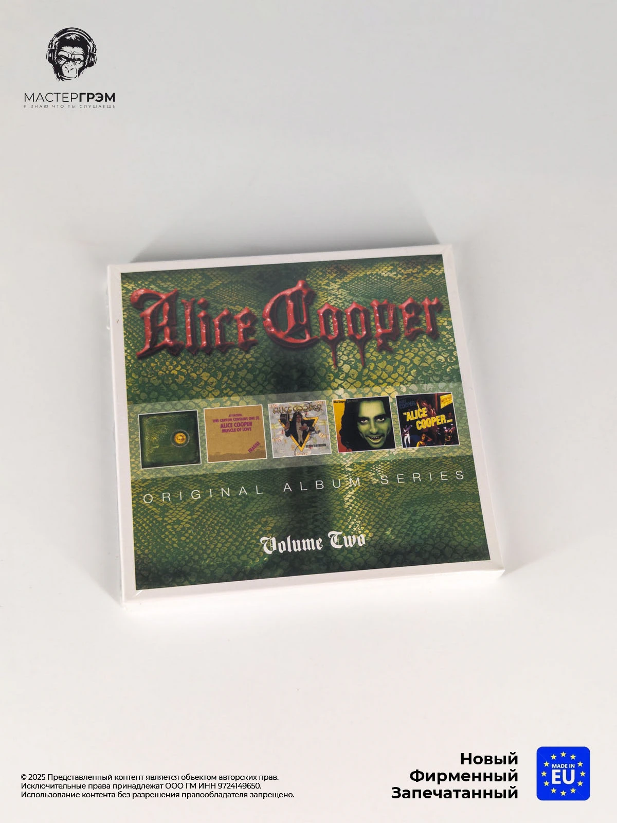 wr-0081227944780_1.webp Alice Cooper - Original Album Series (5CD) 2016, Papersleeves In Case, CD диск фото купить